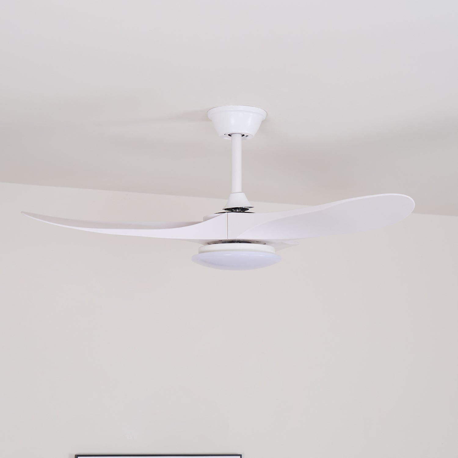 Plafondventilator met Verlichting 42″/52″ Massief Hout LED 6 Snelheden Afstandsbediening DC Motor Draadloze Wandschakelaar Compatible Woonkamer Slaapkamer | Sansoti