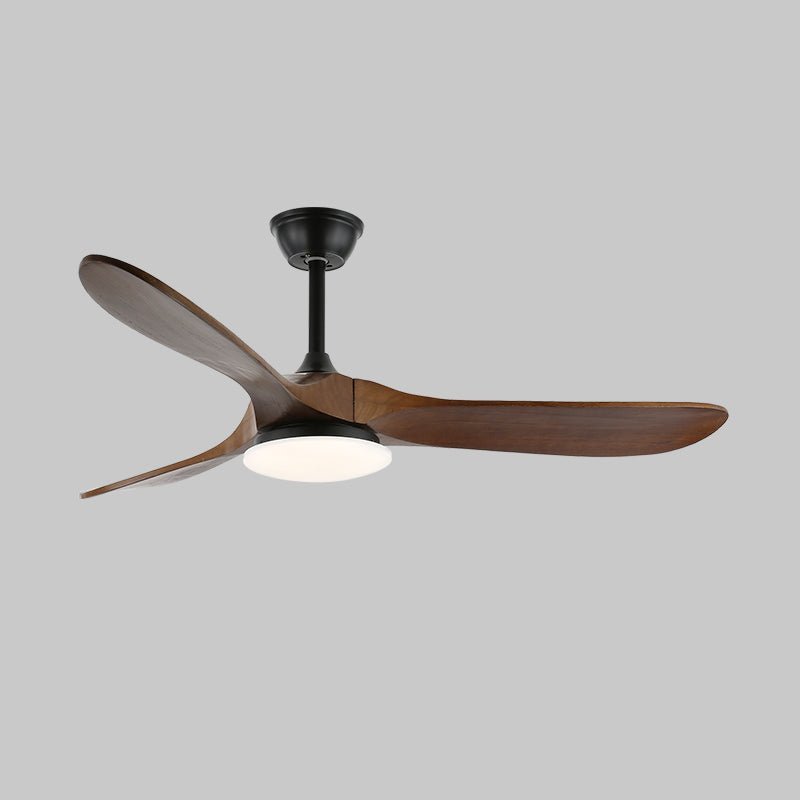Plafondventilator met Verlichting 42″/52″ Massief Hout LED 6 Snelheden Afstandsbediening DC Motor Draadloze Wandschakelaar Compatible Woonkamer Slaapkamer | Sansoti