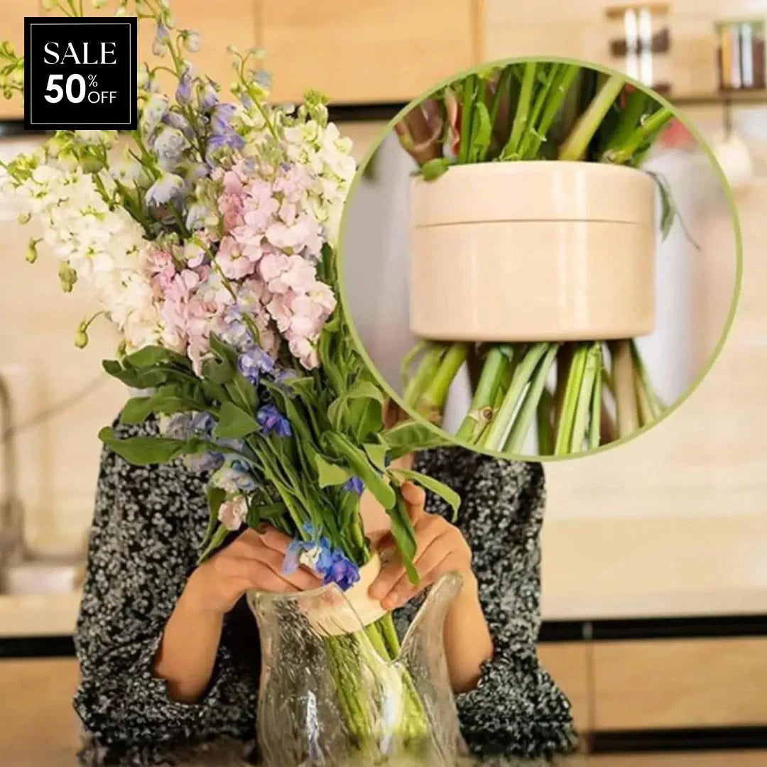 Bloemen Steekschuim Houder – Regelbare Stengel-organisator voor Symmetrische Bloemschikkingen | Sansoti