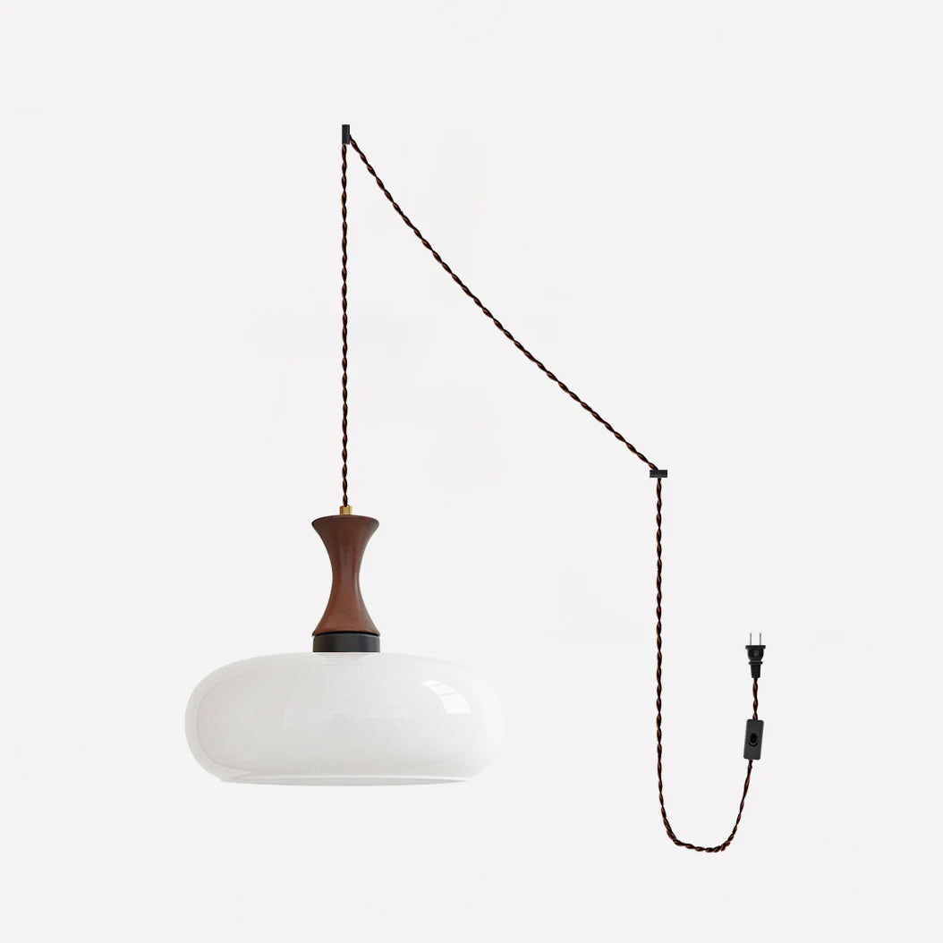 Amber glazen hanglamp – warme sfeerverlichting voor woonkamer en eetkamer | Sansoti