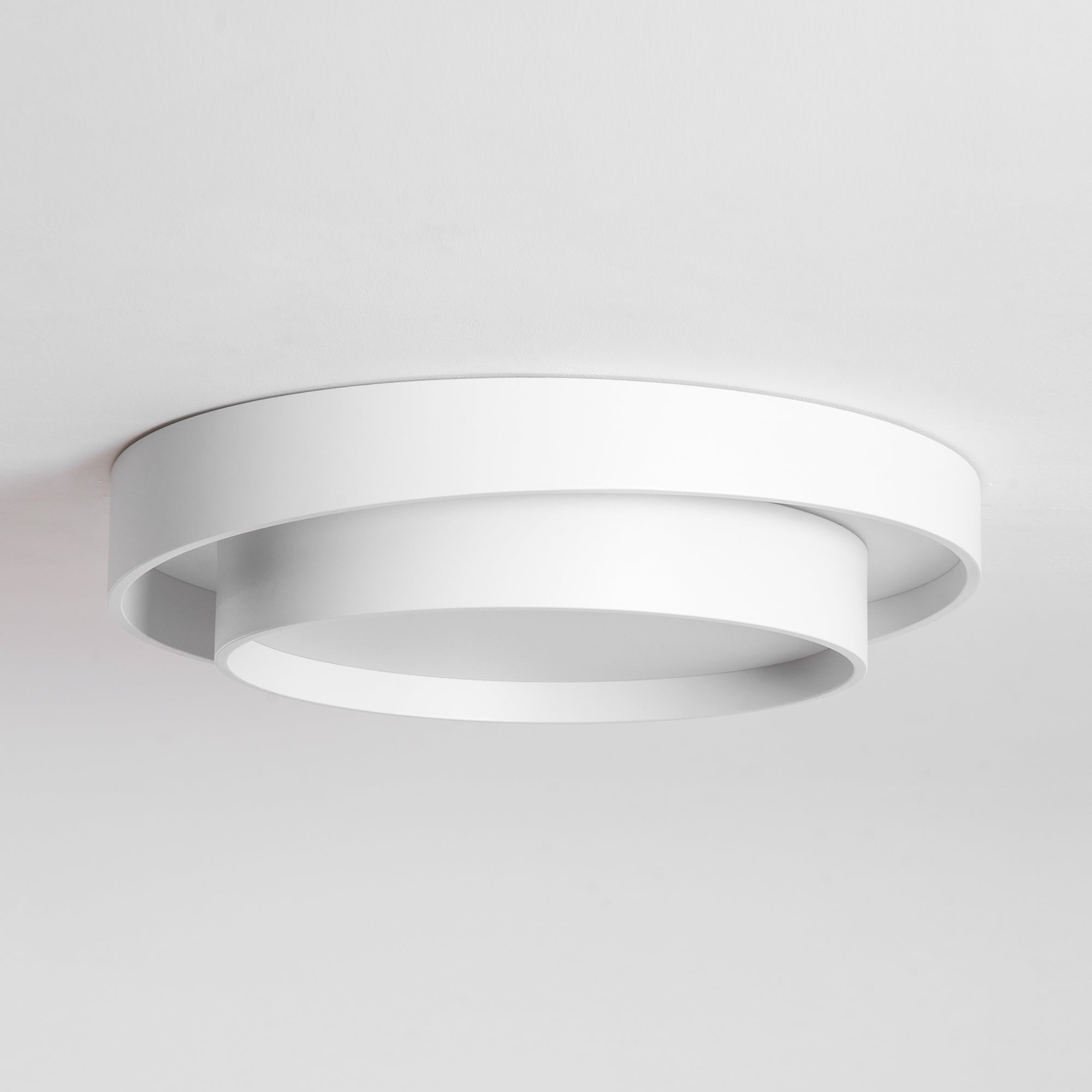 Plafondlamp Cilinder IJzer Acryl Wit Grijs Zwart Woonkamer Slaapkamer LED 3000K 4000K 6000K Ø40 Ø50 Ø60cm Plafonnière Dimbaar | Sansoti