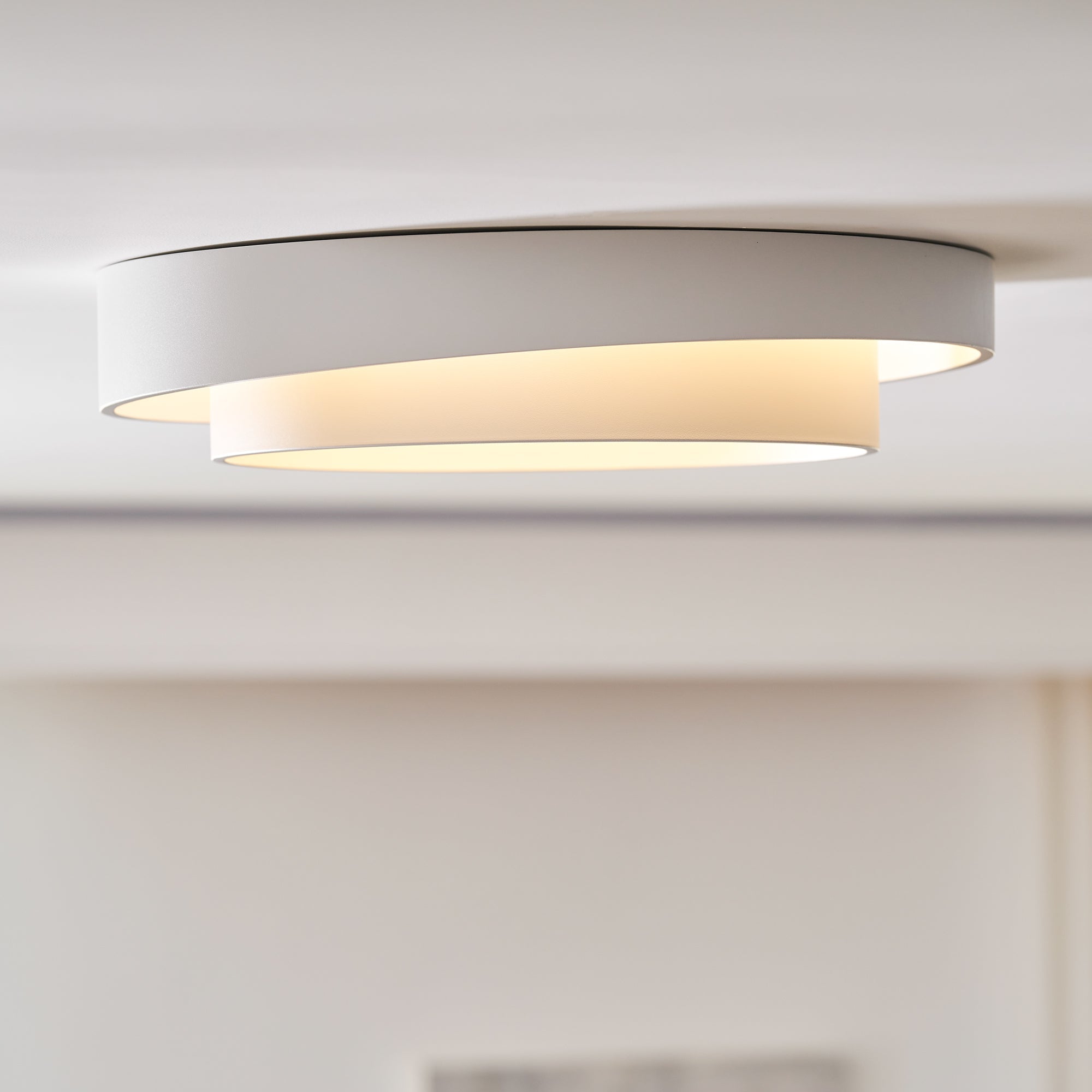 Plafondlamp Cilinder IJzer Acryl Wit Grijs Zwart Woonkamer Slaapkamer LED 3000K 4000K 6000K Ø40 Ø50 Ø60cm Plafonnière Dimbaar | Sansoti