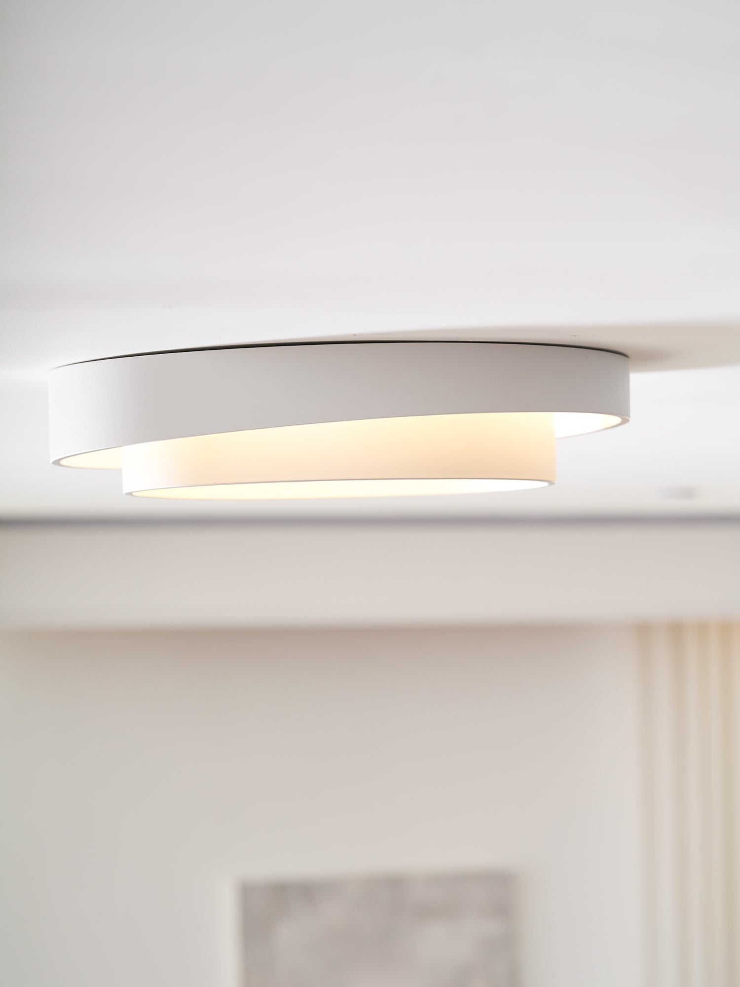 Plafondlamp Cilinder IJzer Acryl Wit Grijs Zwart Woonkamer Slaapkamer LED 3000K 4000K 6000K Ø40 Ø50 Ø60cm Plafonnière Dimbaar | Sansoti