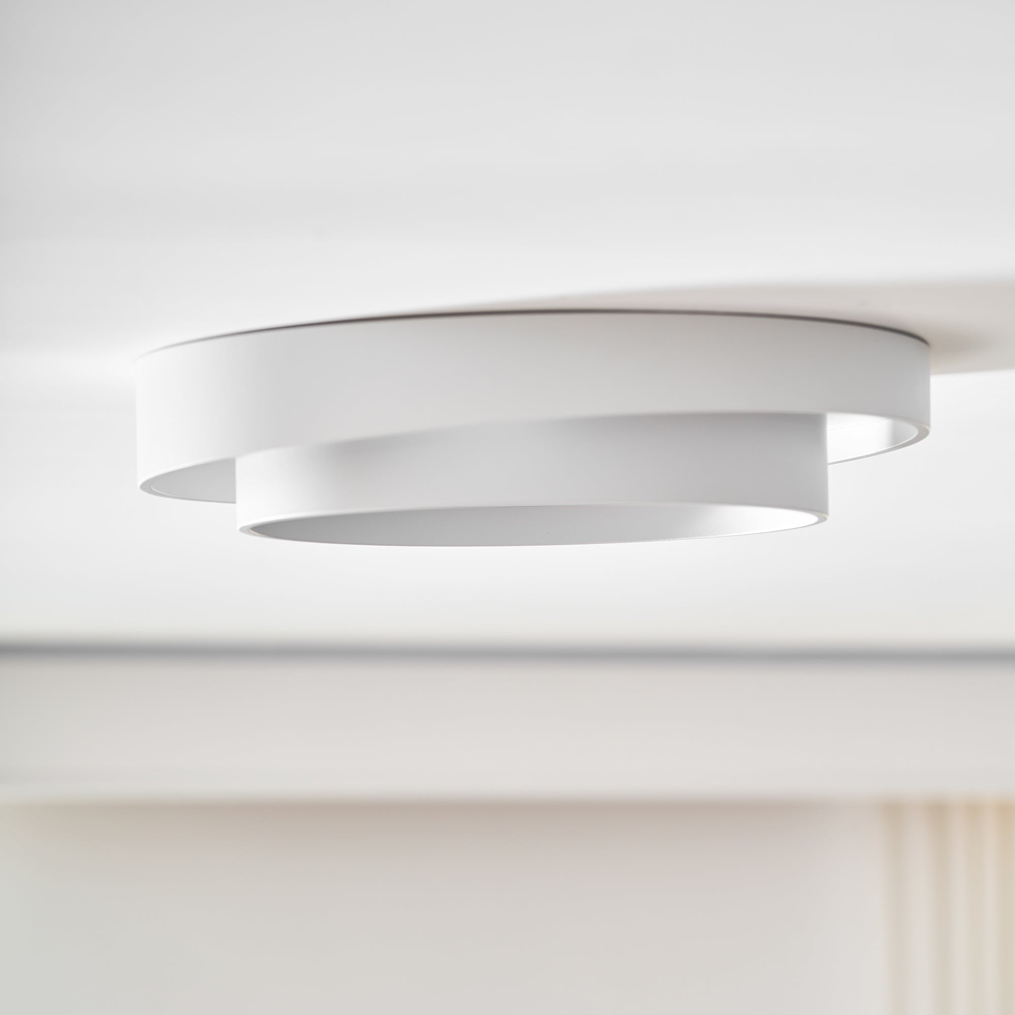 Plafondlamp Cilinder IJzer Acryl Wit Grijs Zwart Woonkamer Slaapkamer LED 3000K 4000K 6000K Ø40 Ø50 Ø60cm Plafonnière Dimbaar | Sansoti