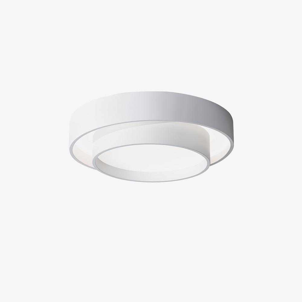 Plafondlamp Cilinder IJzer Acryl Wit Grijs Zwart Woonkamer Slaapkamer LED 3000K 4000K 6000K Ø40 Ø50 Ø60cm Plafonnière Dimbaar | Sansoti