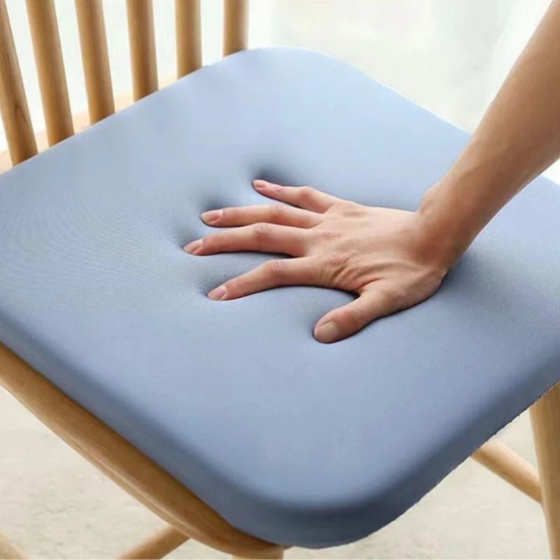 Stoelkussen Memory Foam 40x40cm Vierkant 4cm Dik Zitkussen voor Stoel Bureaustoel Auto Thuis Kantoor Reizen | Sansoti