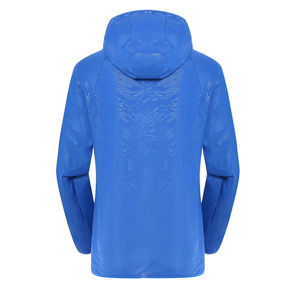 Winddichte Ultralight Regenjas voor Outdoor Avonturen | Sansoti