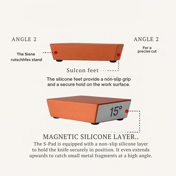 Rolmessenslijper Handmatig Compact Design Snelle Resultaten | Sansoti