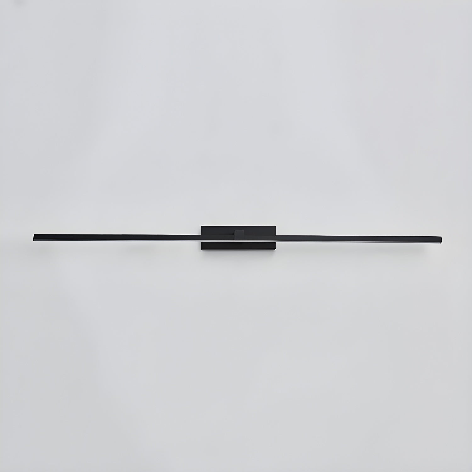 Lineaire Spiegelverlichting Metaal – Geïntegreerde LED Wandlamp in Zwart – 3 Lengtes | Sansoti