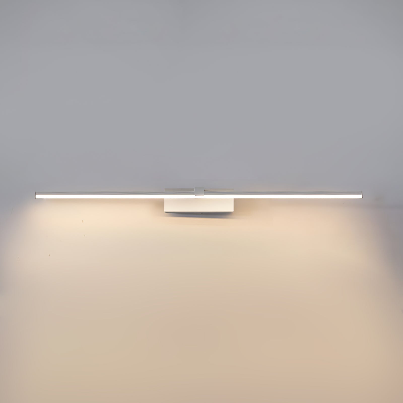 Lineaire Spiegelverlichting Metaal – Geïntegreerde LED Wandlamp in Zwart – 3 Lengtes | Sansoti