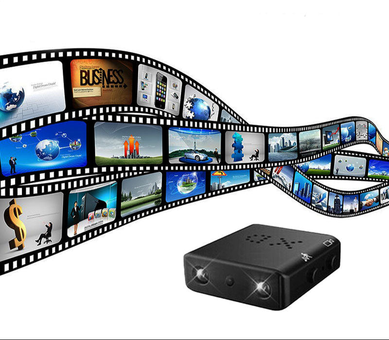 Discreet Compacte Beveiligingscamera Full-HD 1080P WiFi Nachtzicht Bewegingsdetectie | Sansoti