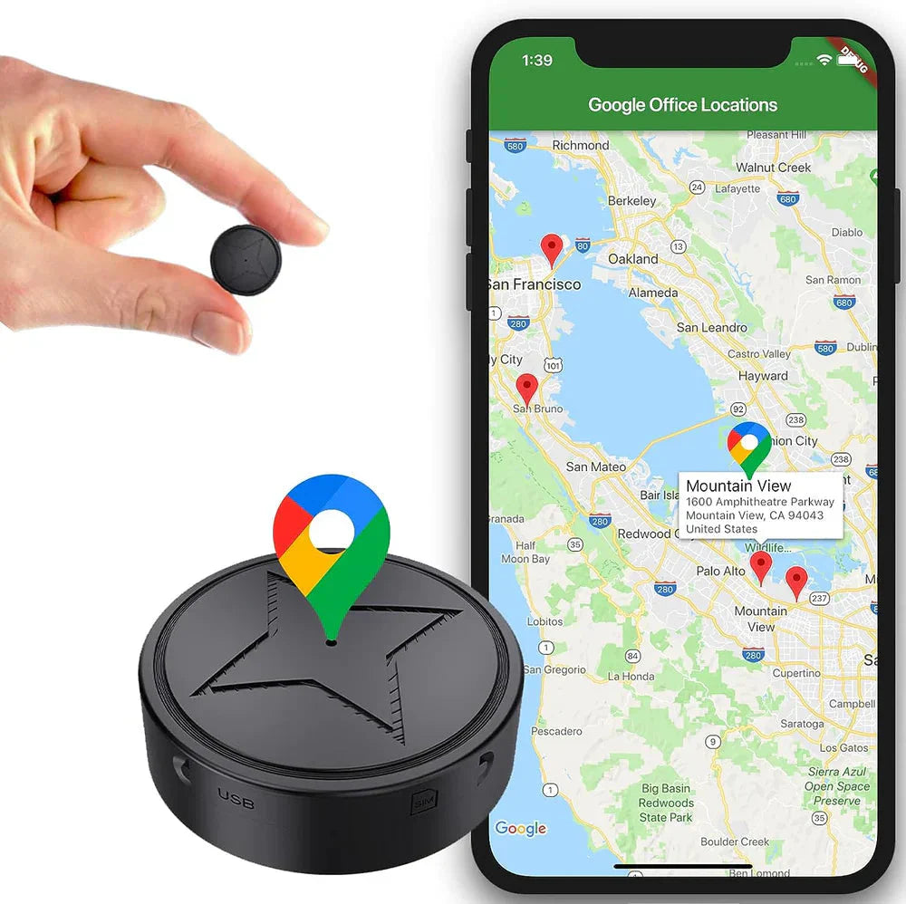 Magnetische GPS-Tracker voor Auto en Voertuig Realtime Tracking | Sansoti