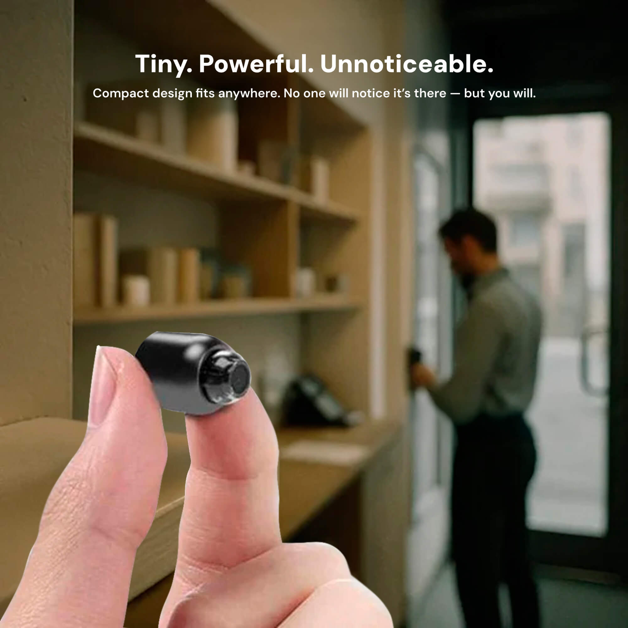 Mini Draadloze Beveiligingscamera met Audio 1080P Nachtzicht WiFi Bewakingscamera Indoor voor Thuisbeveiliging Bewegingsdetectie Mobiele App | Sansoti
