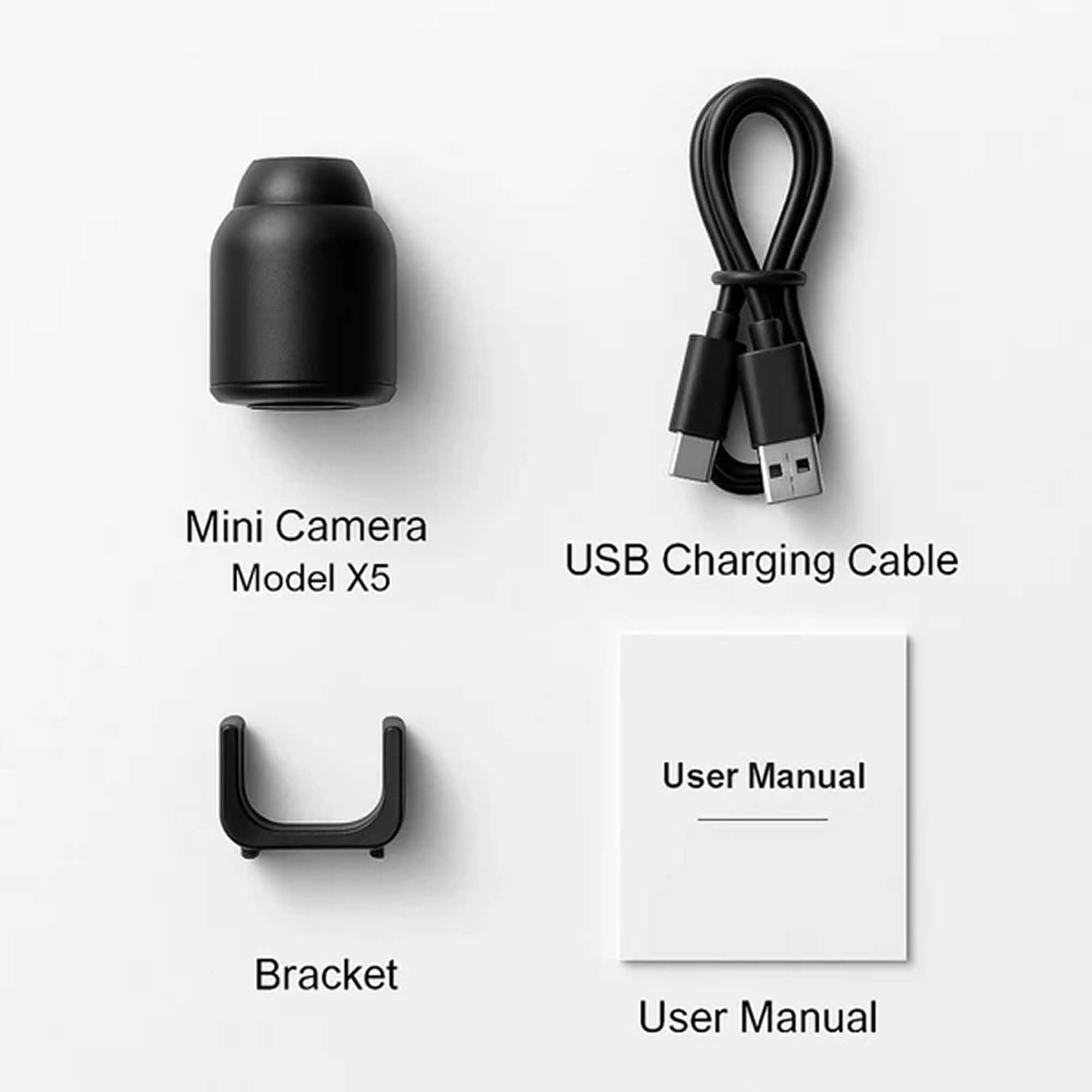 Mini Draadloze Beveiligingscamera met Audio 1080P Nachtzicht WiFi Bewakingscamera Indoor voor Thuisbeveiliging Bewegingsdetectie Mobiele App | Sansoti