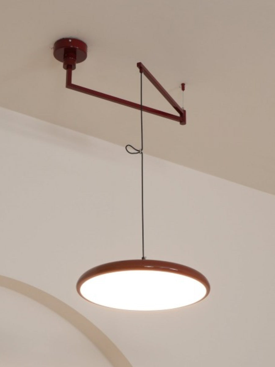 Verstelbare Hanglamp met Zwenkarm – Minimalistische Industriële Verlichting Metaal | Sansoti