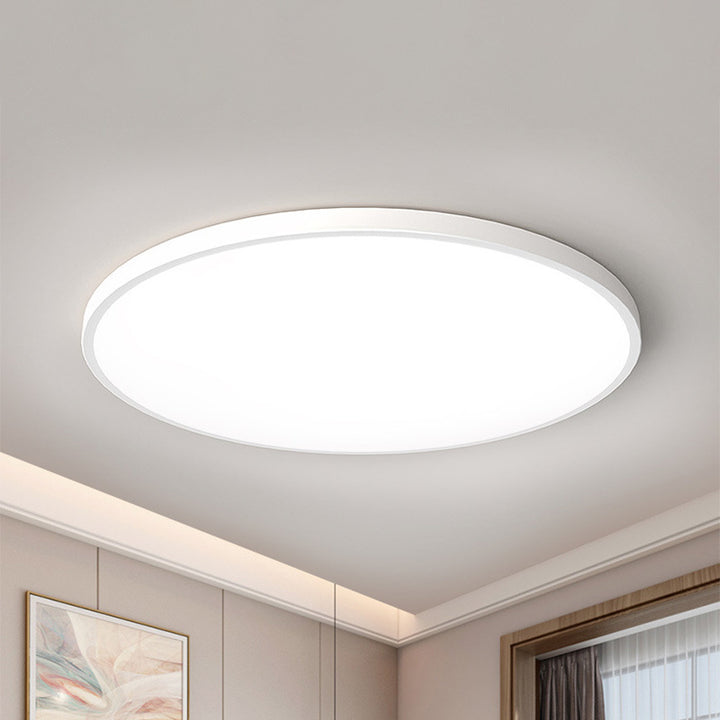 Vlakke Plafondlamp Ultra-Dun LED-Armatuur Scandinavisch Design Dimbaar Sfeerlicht Woonkamer Slaapkamer | Sansoti