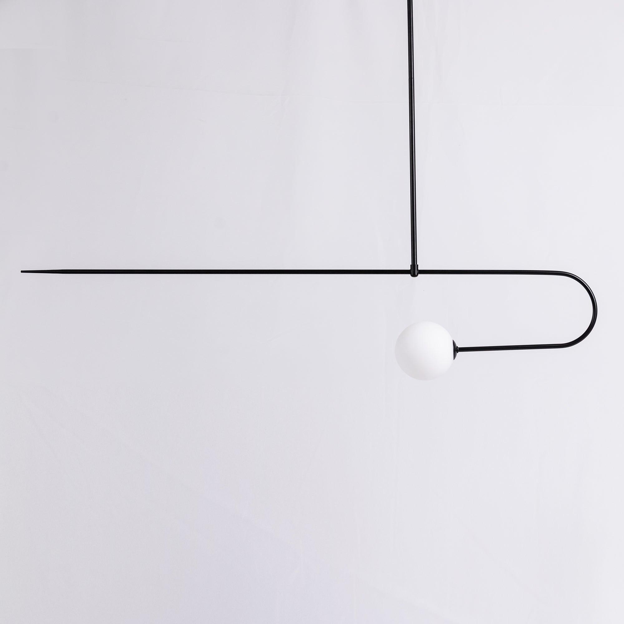 Mobiel Plafondlamp met Glazen Bollen – Modern Messing of Zwart Design – 9 Configuraties – G9 & G4 Fitting | Sansoti