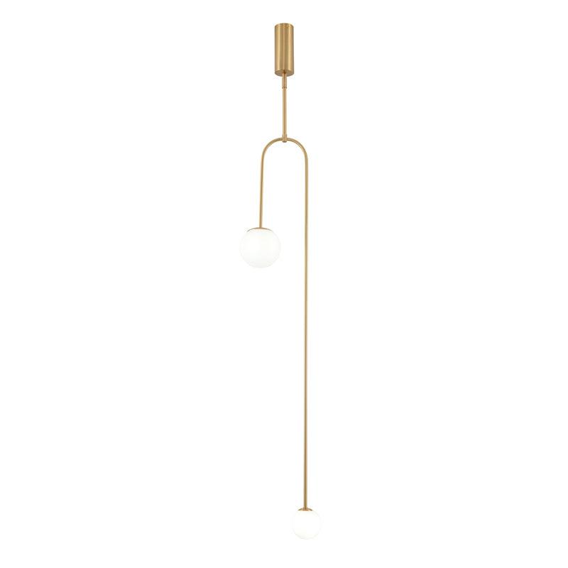 Mobiel Plafondlamp met Glazen Bollen – Modern Messing of Zwart Design – 9 Configuraties – G9 & G4 Fitting | Sansoti