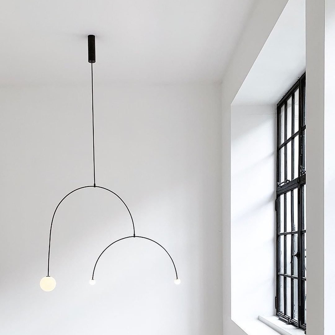 Mobiel Plafondlamp met Glazen Bollen – Modern Messing of Zwart Design – 9 Configuraties – G9 & G4 Fitting | Sansoti