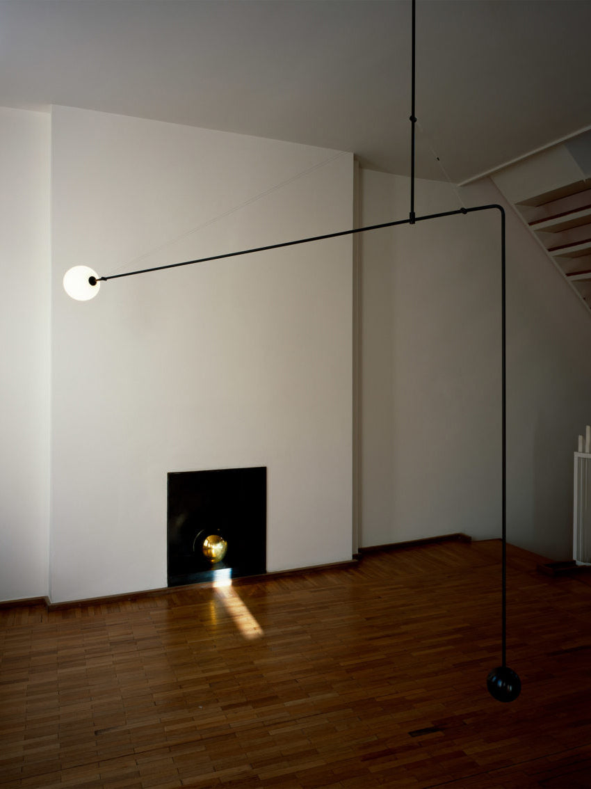 Mobiel Plafondlamp met Glazen Bollen – Modern Messing of Zwart Design – 9 Configuraties – G9 & G4 Fitting | Sansoti