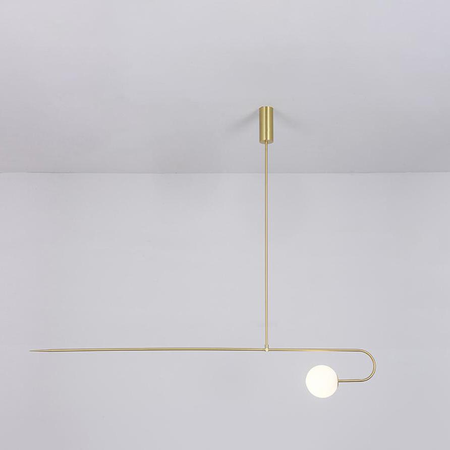Mobiel Plafondlamp met Glazen Bollen – Modern Messing of Zwart Design – 9 Configuraties – G9 & G4 Fitting | Sansoti