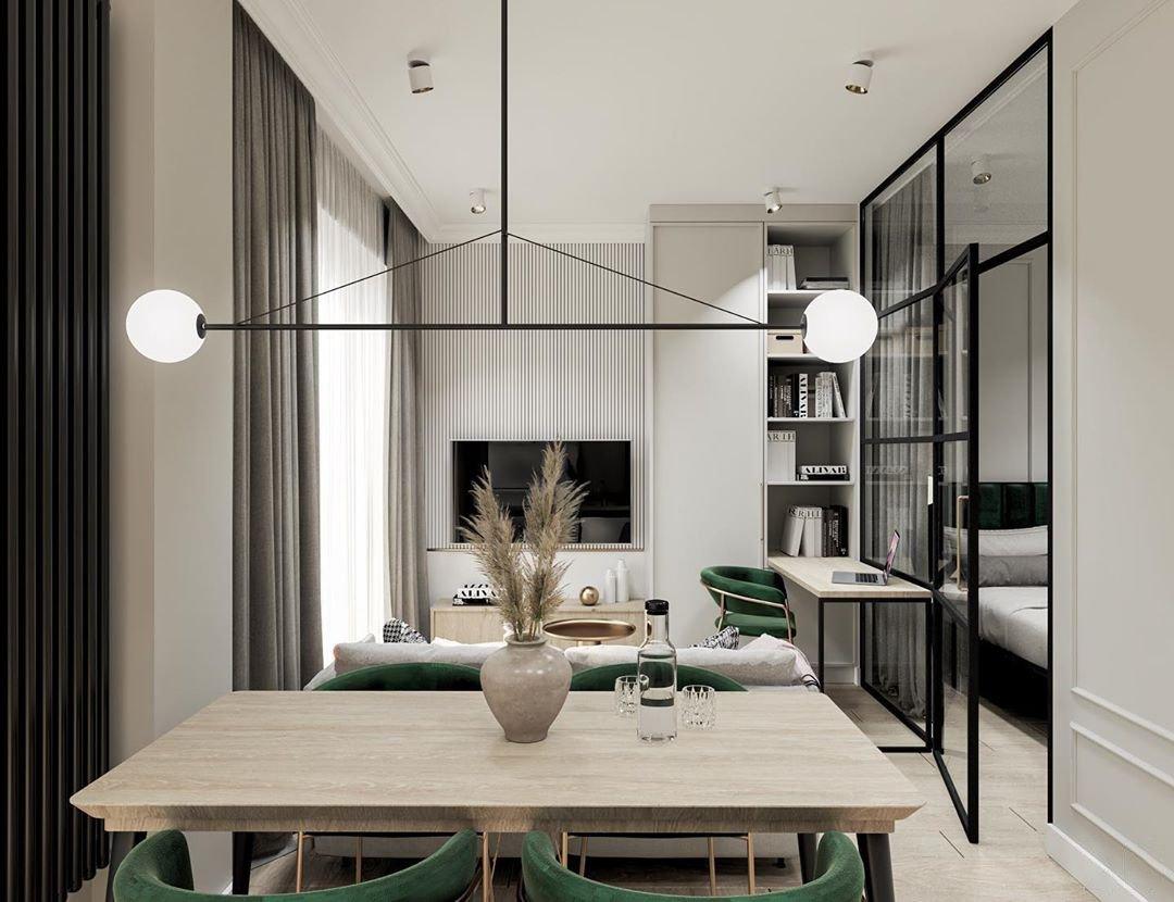 Mobiel Plafondlamp met Glazen Bollen – Modern Messing of Zwart Design – 9 Configuraties – G9 & G4 Fitting | Sansoti
