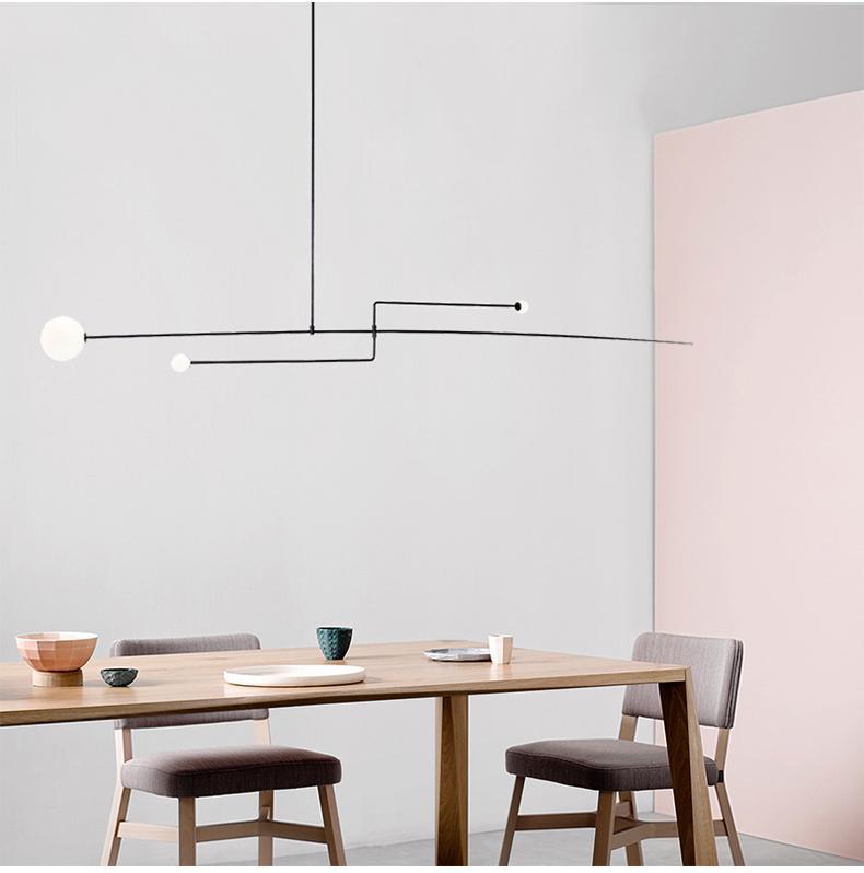 Mobiel Plafondlamp met Glazen Bollen – Modern Messing of Zwart Design – 9 Configuraties – G9 & G4 Fitting | Sansoti