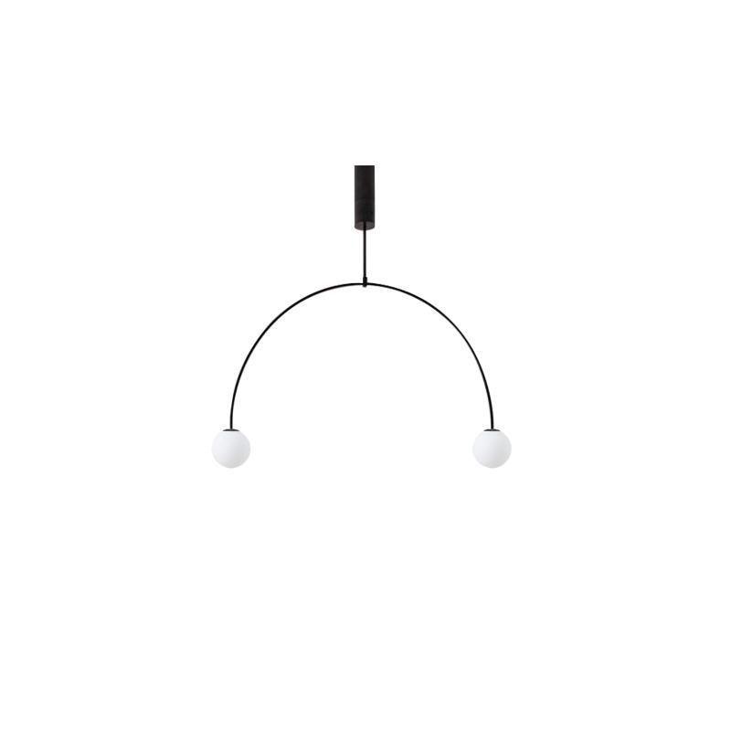 Mobiel Plafondlamp met Glazen Bollen – Modern Messing of Zwart Design – 9 Configuraties – G9 & G4 Fitting | Sansoti