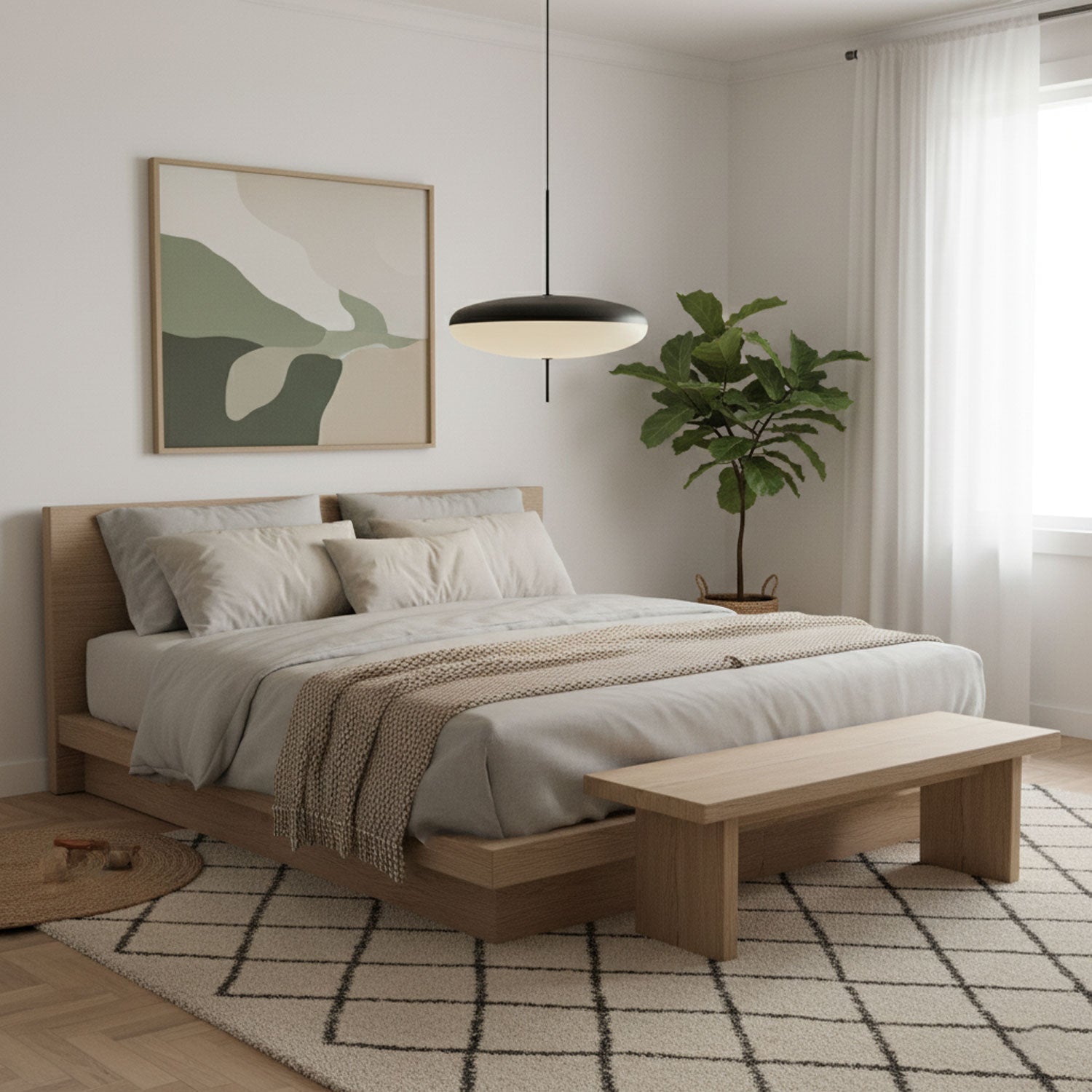 Opaalwitte Schijfhanglamp Elliptisch Design Glas-Effect Polymeer 3-4 Lichtpunten E26/E27 Moderne Designlamp Scandinavische Stijl Zwart of Wit Scandinavisch Interieur | Sansoti