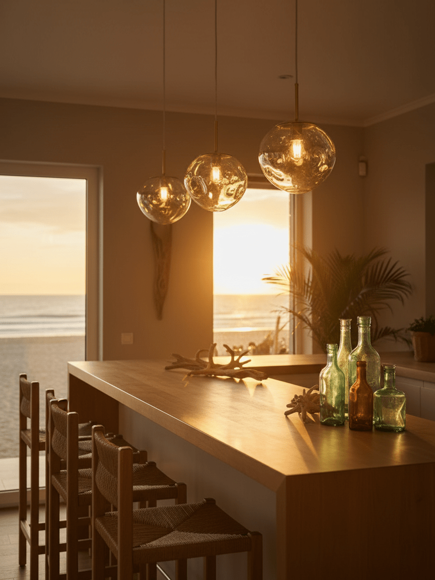 Hanglamp Modern Gesmolten Glas Effect ø18-48 cm Chroom Goud Rosé Goud met Spiegelreflectie voor Eetkamer Woonkamer | Sansoti