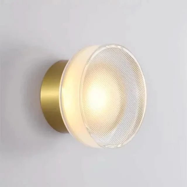LED Wandlamp Wit Glas Modern Interieur Sfeervol Slaapkamer Gang Woonkamer Hal Verlichtingsarmatuur Stijlvol | Sansoti
