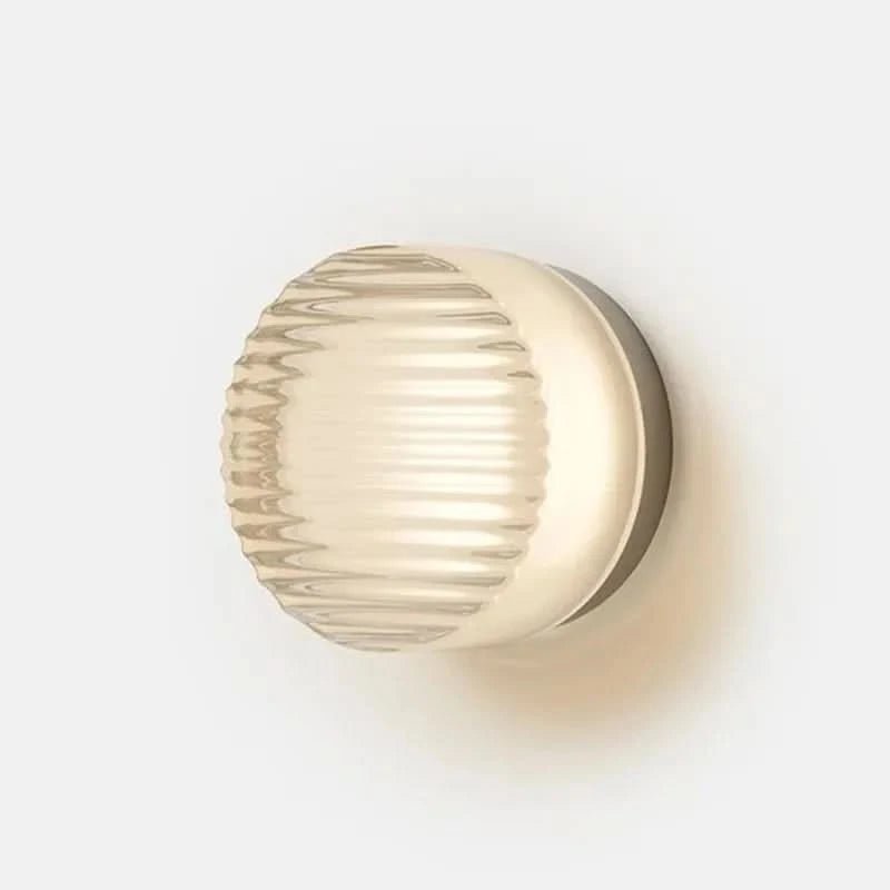 LED Wandlamp Wit Glas Modern Interieur Sfeervol Slaapkamer Gang Woonkamer Hal Verlichtingsarmatuur Stijlvol | Sansoti