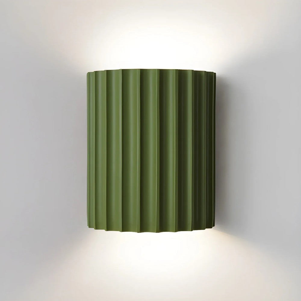 Wandleuchte Harz Halbrund Minimalistisch G9 LED Schlafzimmer Flur Wohnzimmer Modern | Restfield