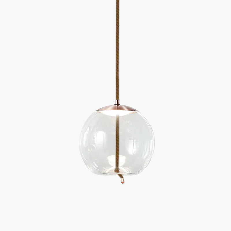 Handgeblazen Glazen Hanglamp Modern Design – Glas en Metaal – Instelbare Kabel 150cm – Geïntegreerde LED – 4 Modellen & Kleuropties | Sansoti