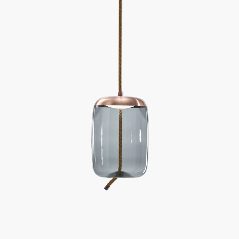 Handgeblazen Glazen Hanglamp Modern Design – Glas en Metaal – Instelbare Kabel 150cm – Geïntegreerde LED – 4 Modellen & Kleuropties | Sansoti