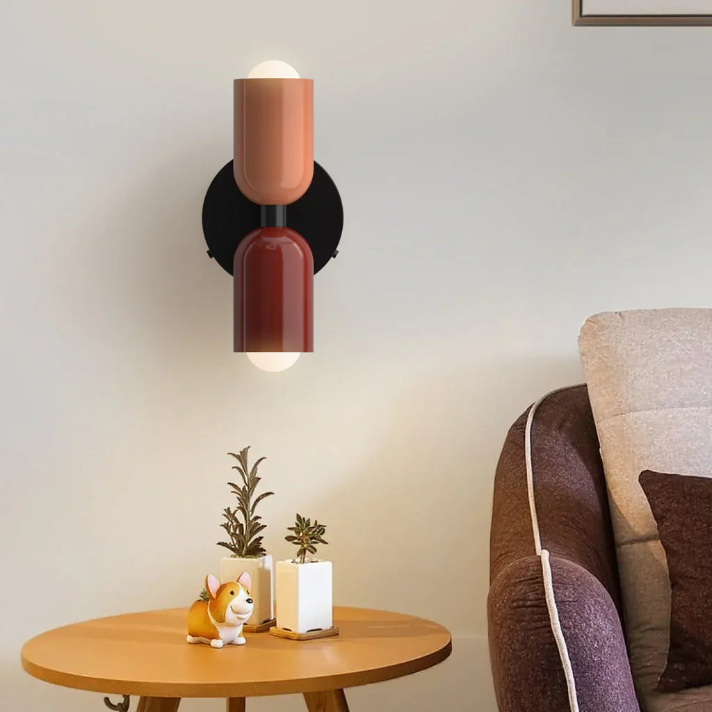Wandleuchte Glas Retro Klassisch E27 Schlafzimmer Flur Bad Wohnzimmer Vintage Innen | Restfield