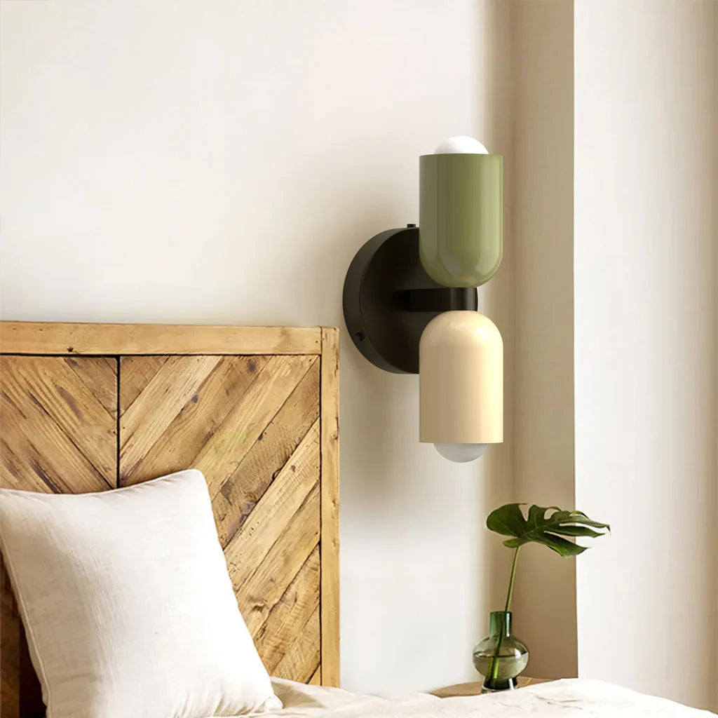 Wandleuchte Glas Retro Klassisch E27 Schlafzimmer Flur Bad Wohnzimmer Vintage Innen | Restfield