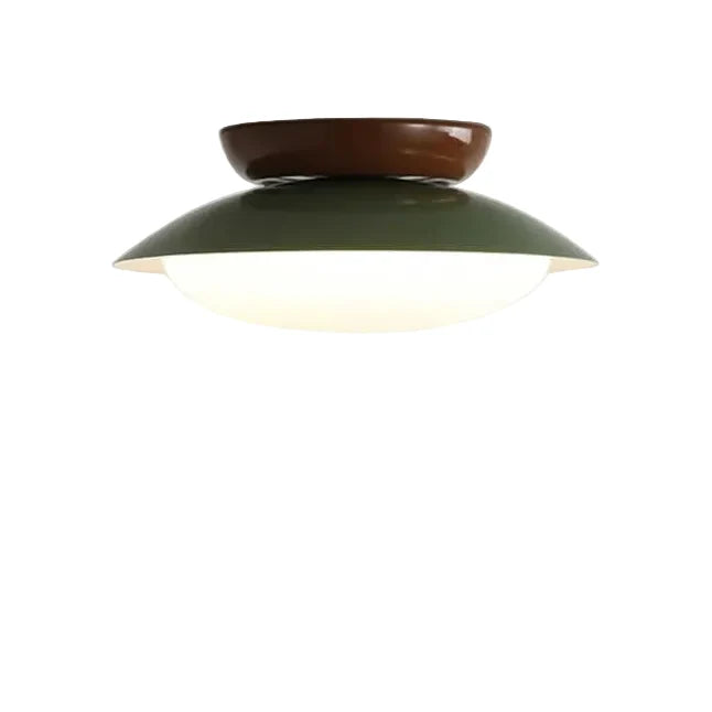 Ronde LED Plafondlamp Dimbaar Metaal 25cm 45cm Woonkamer Slaapkamer Hal Strakke Moderne Plafondverlichting | Sansoti