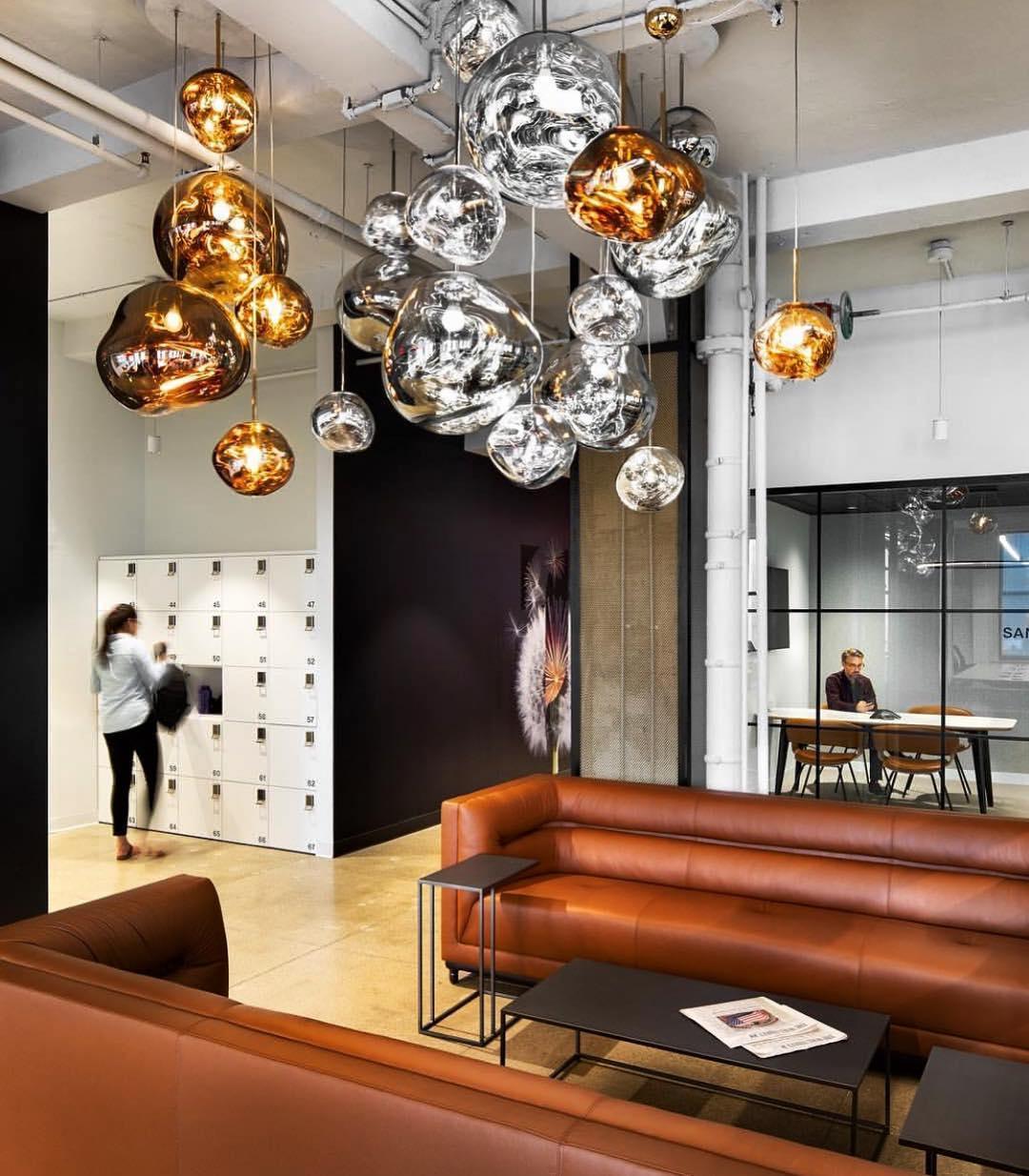 Hanglamp Modern Gesmolten Glas Effect ø18-48 cm Chroom Goud Rosé Goud met Spiegelreflectie voor Eetkamer Woonkamer | Sansoti