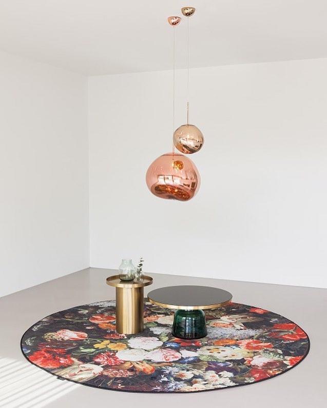 Hanglamp Modern Gesmolten Glas Effect ø18-48 cm Chroom Goud Rosé Goud met Spiegelreflectie voor Eetkamer Woonkamer | Sansoti