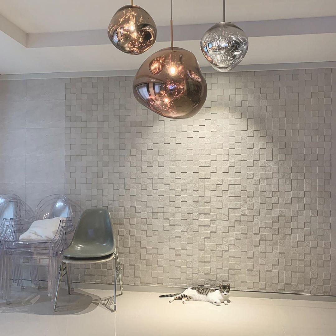 Hanglamp Modern Gesmolten Glas Effect ø18-48 cm Chroom Goud Rosé Goud met Spiegelreflectie voor Eetkamer Woonkamer | Sansoti