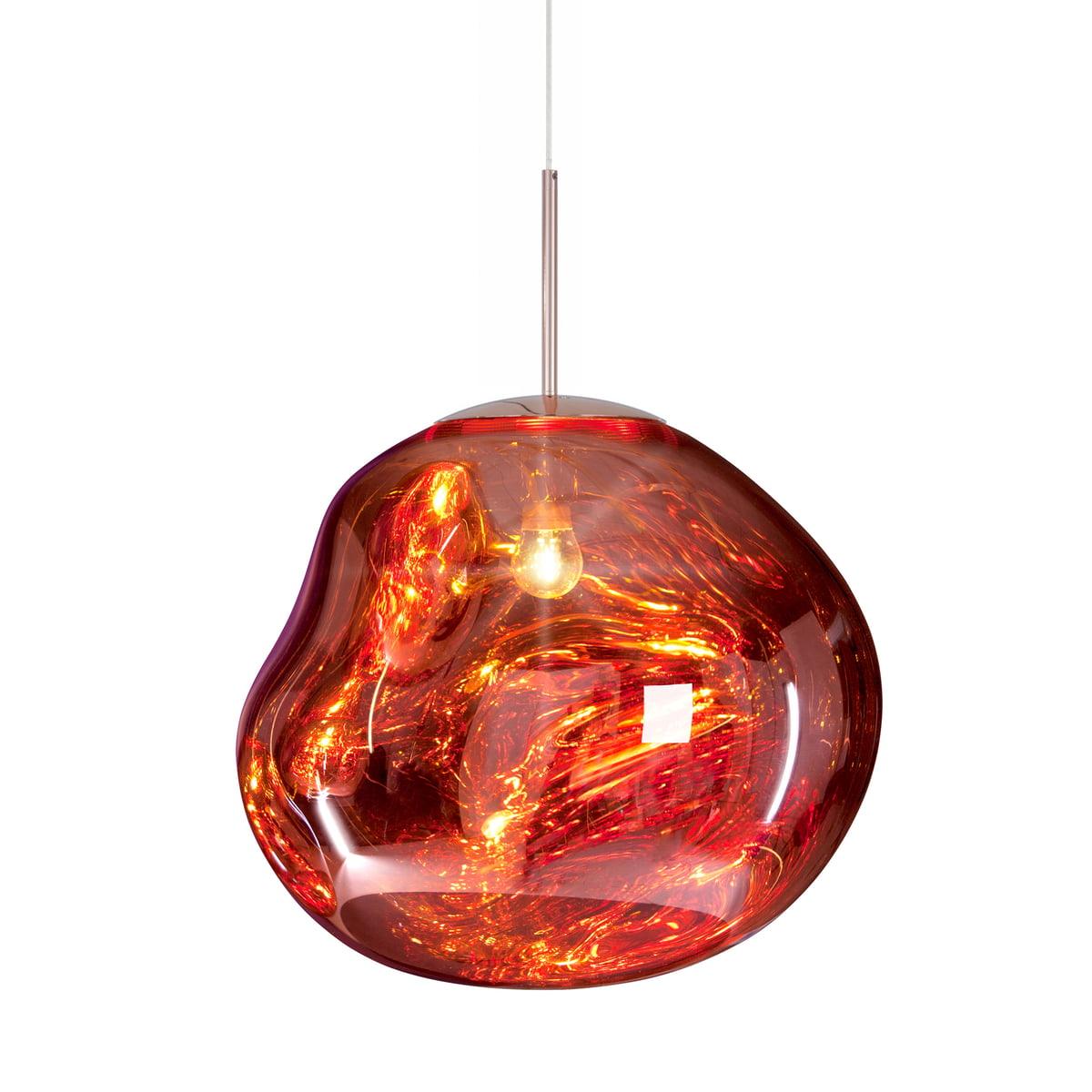 Hanglamp Modern Gesmolten Glas Effect ø18-48 cm Chroom Goud Rosé Goud met Spiegelreflectie voor Eetkamer Woonkamer | Sansoti
