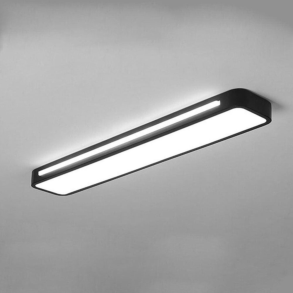 Schlichte LED-Deckenleuchte, minimalistisches Design, Eisen, Acryl, moderne Beleuchtung, Flur, Wohnzimmer, Esszimmer, Schlafzimmer | Sansoti