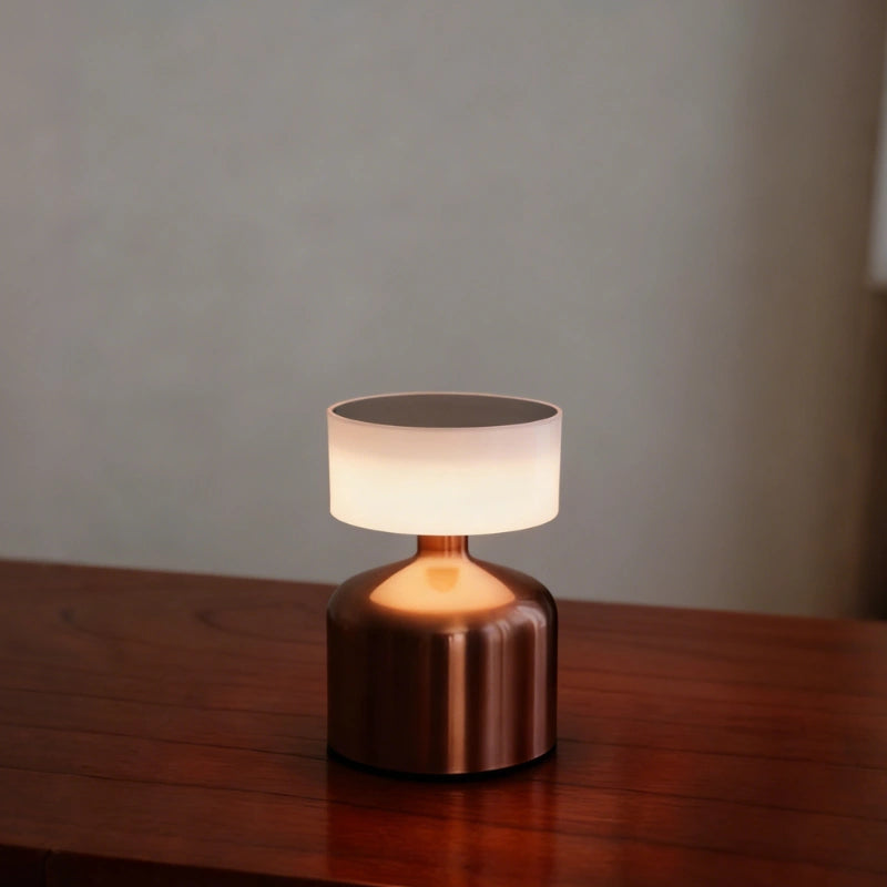 Moderne IJzeren Tafellamp Dimbaar & Oplaadbaar USB LED 5 Vormen | Sansoti