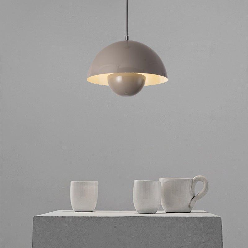 Suspension scandinave LED Aluminium Rond Design moderne Couleurs E27 | Restfield