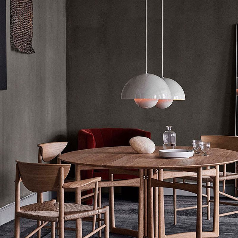 Suspension avec jardinière, design scandinave, métal E27, lumière blanc chaud, câble réglable, pour salon ou cuisine | Sansoti