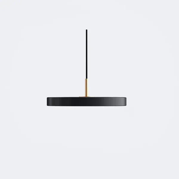 Scandinavische Hanglamp Met Platte Schijfvorm En Warme LED Verlichting Voor Eettafel Woonkamer En Slaapkamer | Sansoti