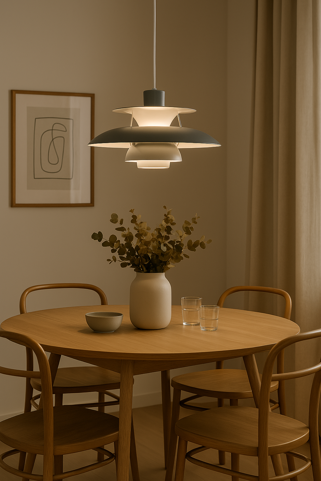 Ronde LED Plafondlamp Dimbaar 30cm Warm Wit 3000K Aluminium Acryl Minimalistisch Design voor Woonkamer Slaapkamer Eetkamer Home Office | Sansoti