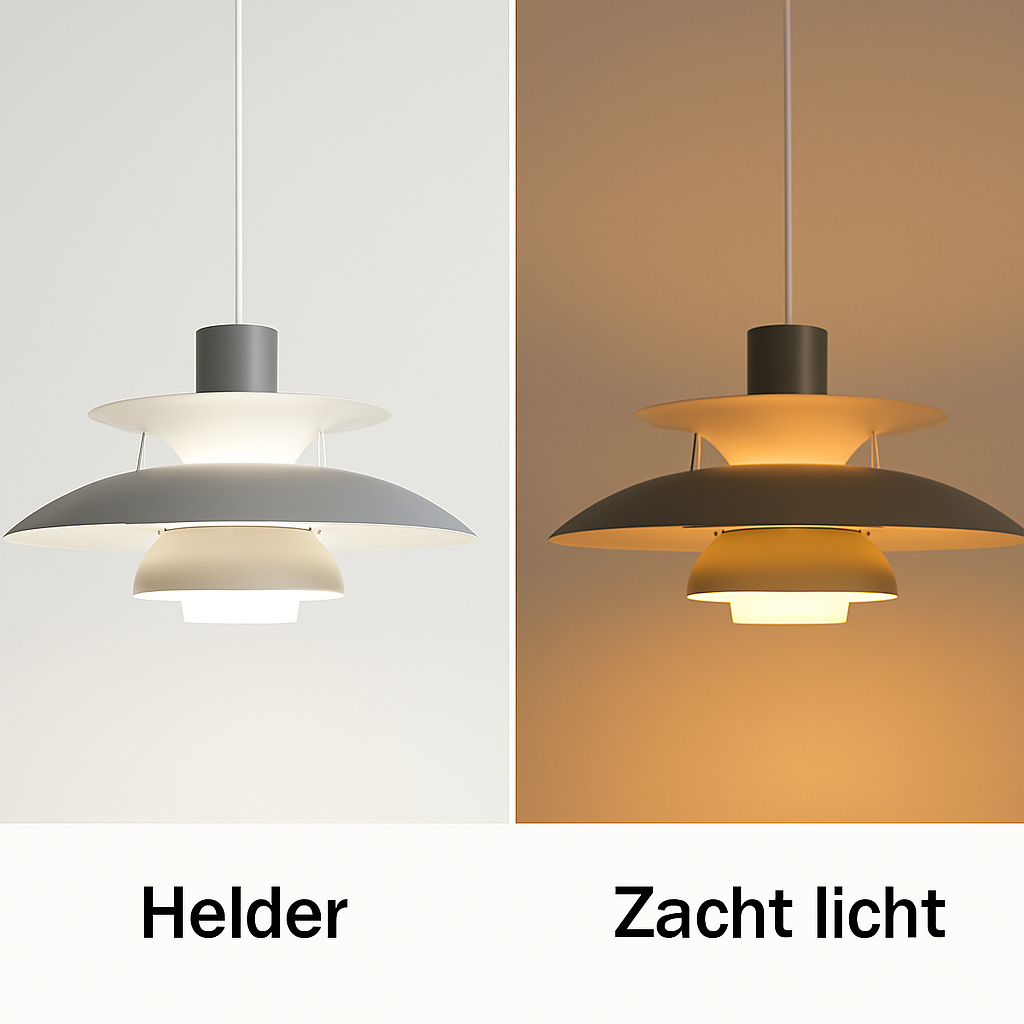 Ronde LED Plafondlamp Dimbaar 30cm Warm Wit 3000K Aluminium Acryl Minimalistisch Design voor Woonkamer Slaapkamer Eetkamer Home Office | Sansoti