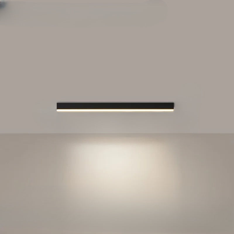 Lineare LED-Deckenleuchte aus Aluminium, 60-150cm, neutralweißes Licht, schlichtes modernes Design für Küche, Büro und Arbeitsplatz | Sansoti